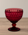 Boston Coloured Bubbly Drink Bowl Red 250 ml