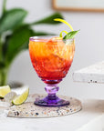 Boston Lavender Juice Goblet 200 ml