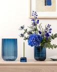 Fleur Bleu Candle Holder 6cm