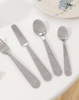 Walk Like An Elephant Children Cutlery Set 4Pcs