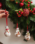Nostalgic Ornaments Snowmen 3pieces
