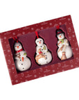 Nostalgic Ornaments Snowmen 3pieces