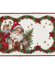 Toy's Delight Gobelin Placemat, Santa