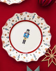 Toy's Delight Breakfast set for 2, Nutcracker, 6 pieces