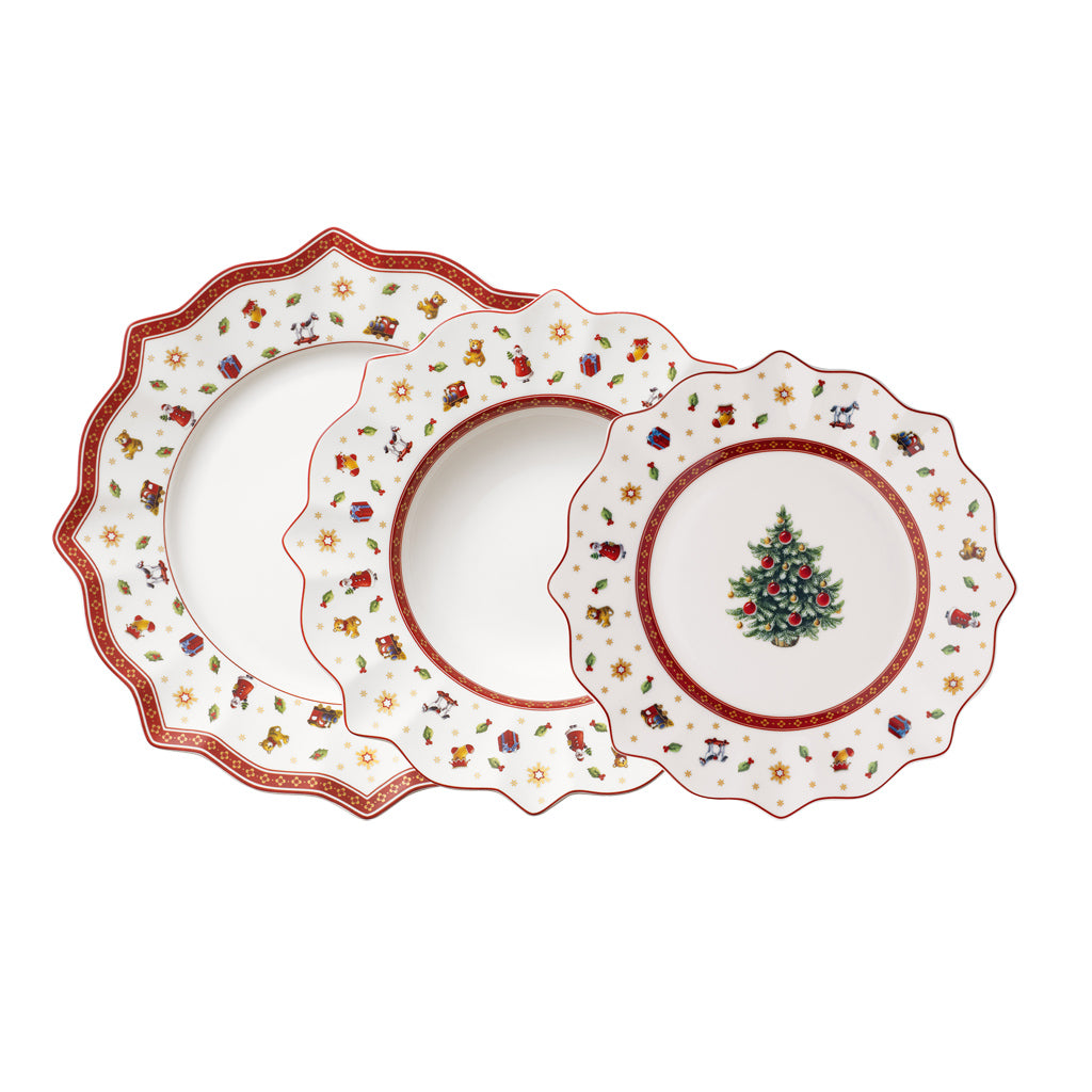Toy&#39;s Delight Set of plates, 12 pieces.