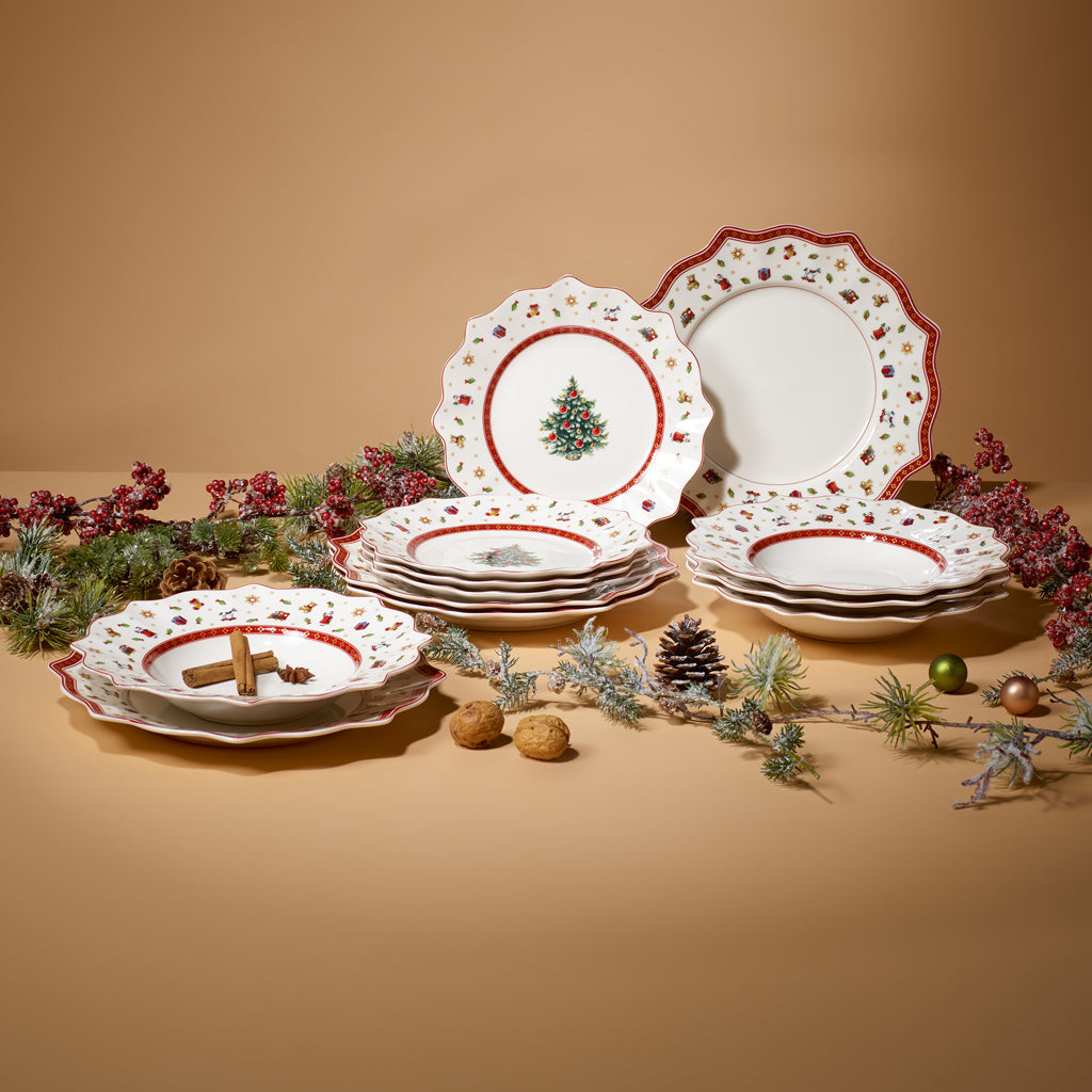 Toy&#39;s Delight Set of plates, 12 pieces.