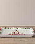 Winter Bakery Delight Rectangular Cake Platter Small