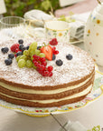 Spring Awakening Footed Cake Plate 33cm