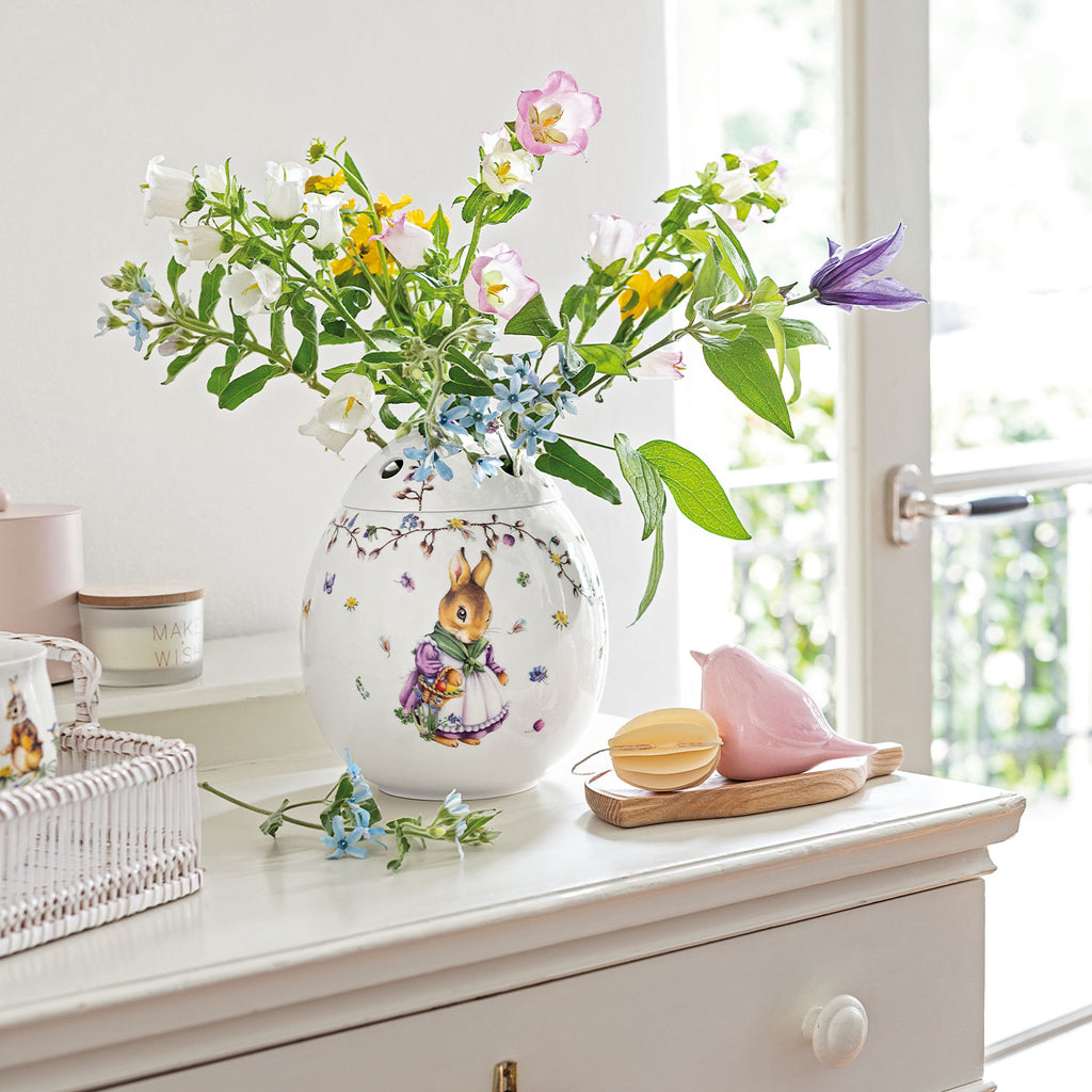 Spring Fantasy Egg Vase, Emma And Paul, 18cm