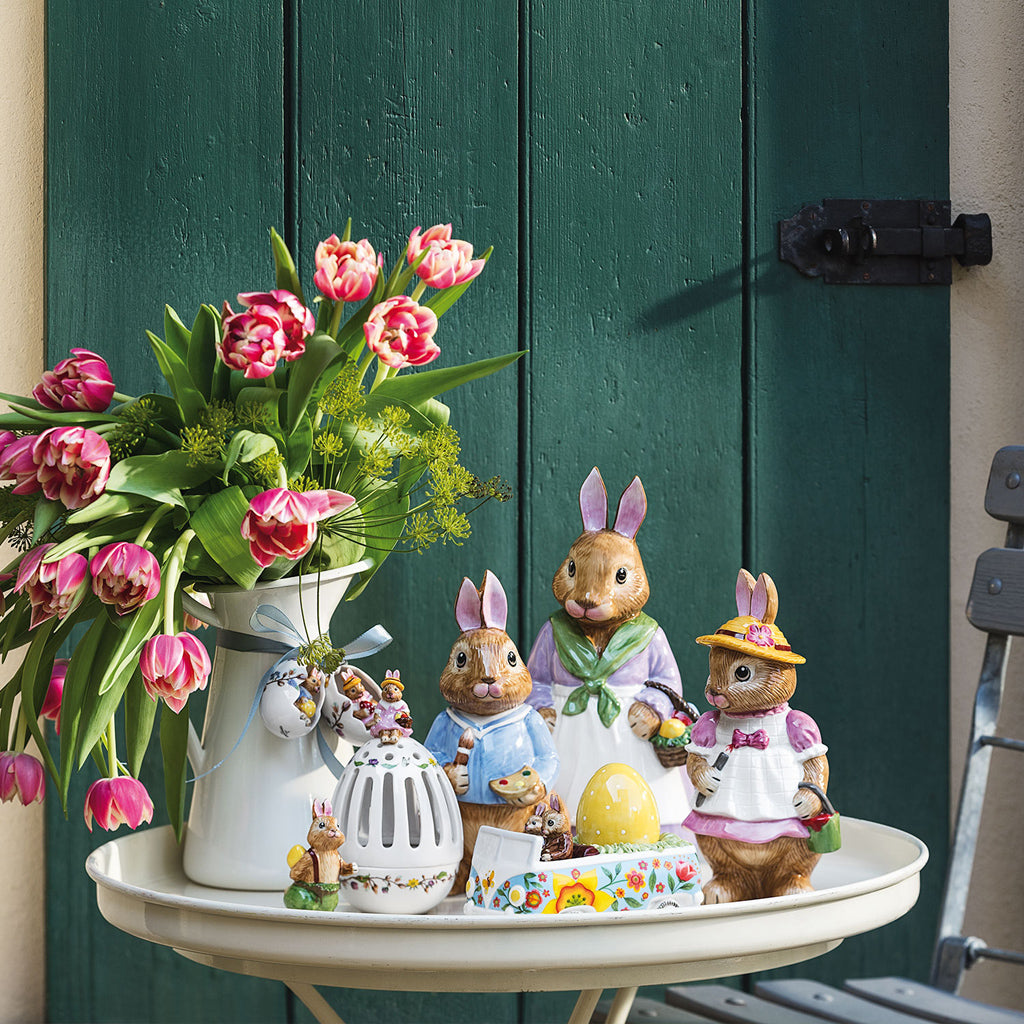 Bunny Tales Tea light holder egg, Anna 88x88x160mm