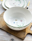 Colourful Spring Salad Bowl 24 cm