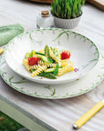Colourful Spring Bowl Flat 24 cm