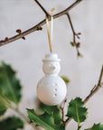 Winter Glow Snowman Ornament