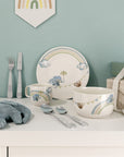 Walk Like An Elephant Children'S Crockery Set 7 Pcs.