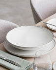 Afina Platinum Dinner set for 6 people - Set of 18 pieces