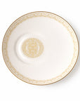 Geo Rose Beige & Gold Coffee/Tea Cup Saucer 18.5 cm