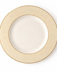 Geo Rose Beige & Gold Dinner Plate 28 cm