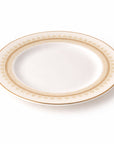 Geo Rose Beige & Gold Bread & Butter Plate 16 cm