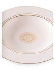 Geo Rose Beige & Gold Deep/Soup Plate 24.5 cm
