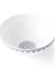 Geo Rose Grey & Platinum Salad Bowl 2.27 L