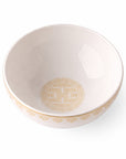Geo Rose Beige & Gold Individual Bowl 0.42 L