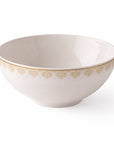Geo Rose Beige & Gold Individual Bowl 0.42 L