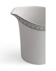 Geo Rose Grey & Platinum Creamer 0.22 L