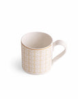 Geo Rose Beige & Gold Espresso Cup 0.08 L