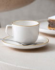 Afina Gold Coffee cup 105x85x65mm/0.22l