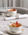 Afina Gold Salad bowl  110x110x65mm/0.32l