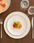Afina Gold Gourmet plate 320x320x25mm/