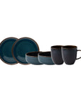 Crafted Denim Breakfast Set of 6 Pieces
