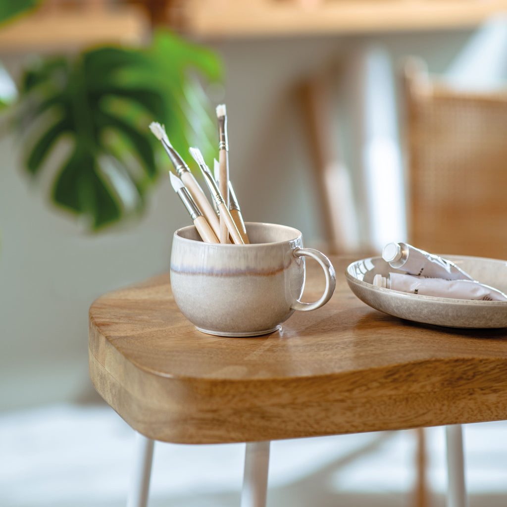 Perlemor Sand Saucer for Coffee Cup 16 cm