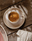 Perlemor Sand Saucer for Espresso Cup 12 cm