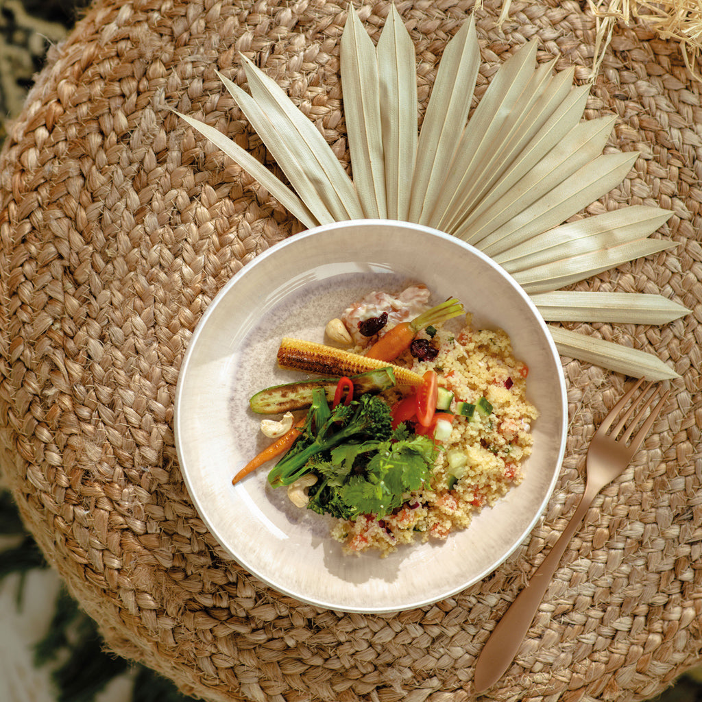 Perlemor Sand Pasta Bowl 22 cm