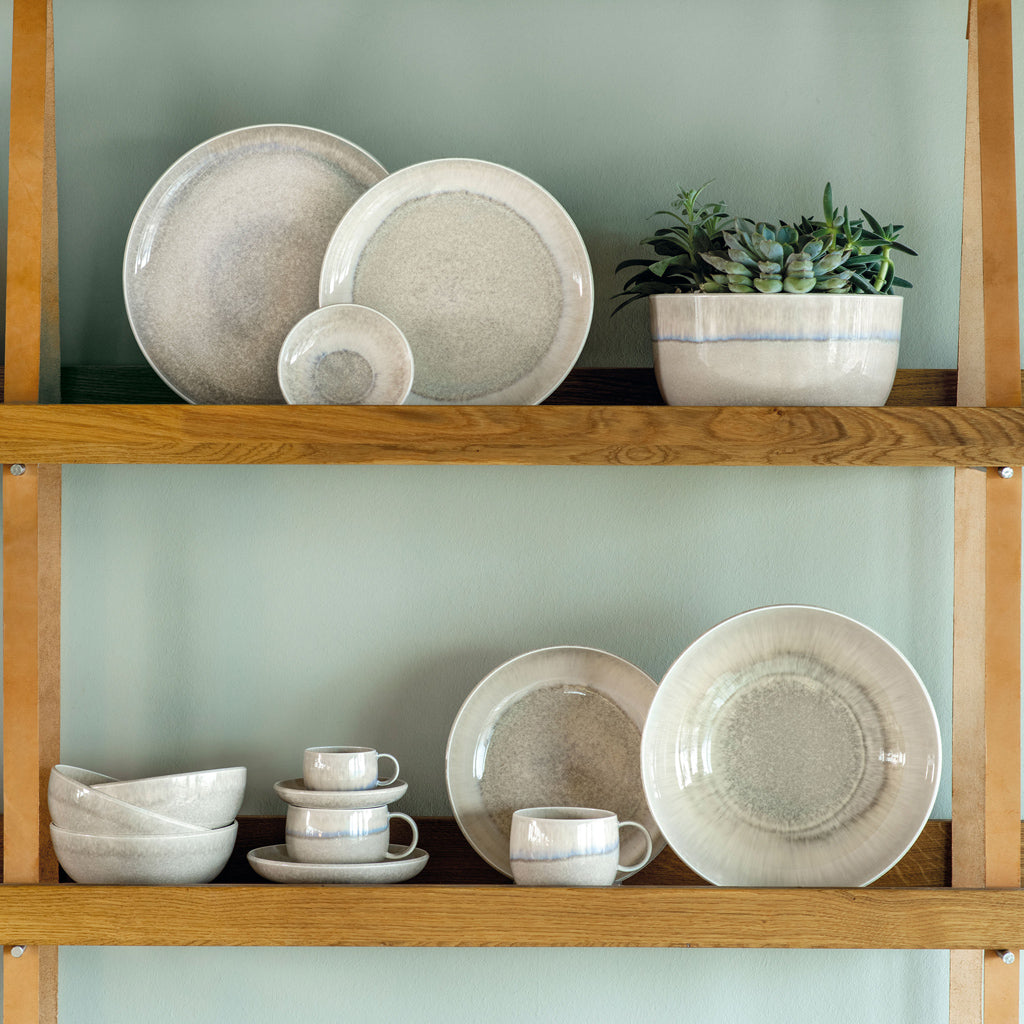 Perlemor Sand Flat Plate 27cm
