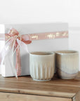 Perlemor Sand Mug Set of 2 , 290 ml