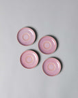 Perlemor Coral Saucer for Espresso Cup 12 cm