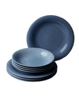 Color Loop Horizon Dinner Set 8Pcs.