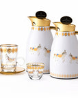 Amber Pferd Coffee/Tea set of 14 pieces