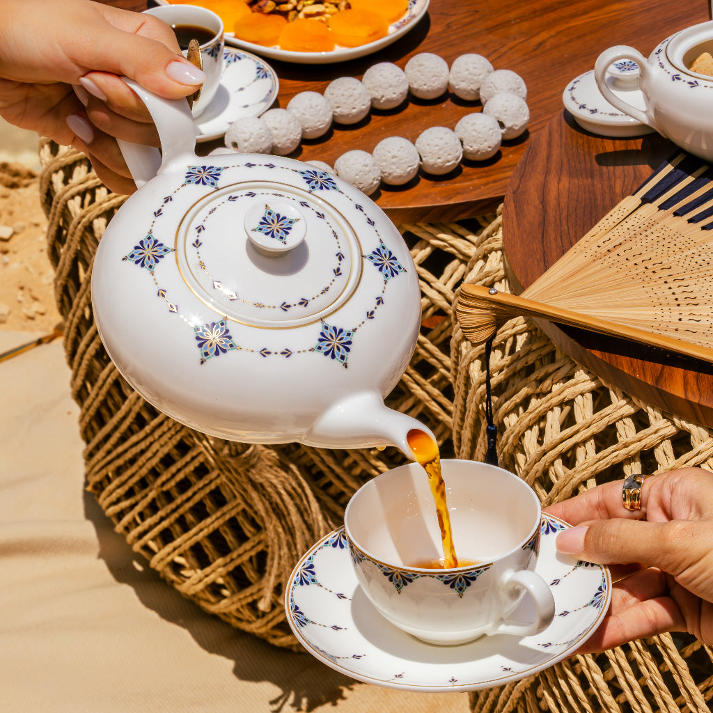 Azure Coffee Set – 12 Pcs for 6 Persons