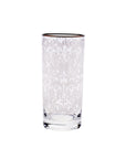 Embroidery Silver S/6 Long Drink 350Ml