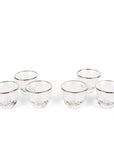Embroidery Silver S/6 Gawa Cup 80mL