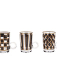 Gambit Tea Cup with Saucer, Set of 6, 120ml