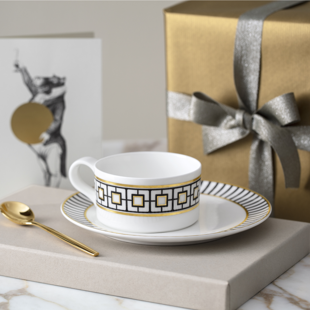 Metrochic Teacup &amp; Saucer – Set of 6