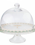 Palm Footed plate and Dome 24cm