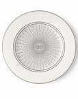 Geo Rose Grey & Platinum Dinner Set-18 Pcs for 6 Persons