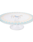 Tifanny Horse Footed plate and Dome 24cm