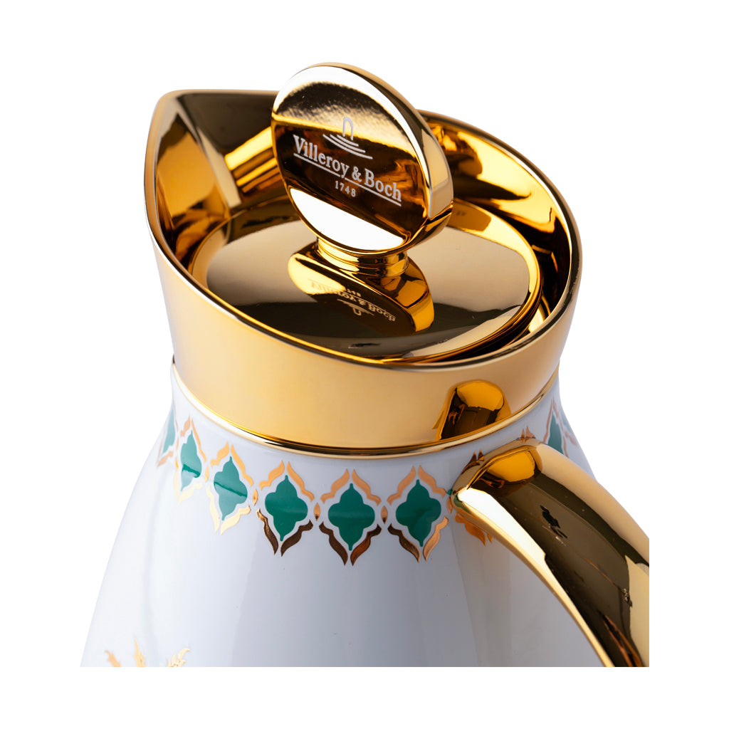 Palm Tree Thermos Gold 1L