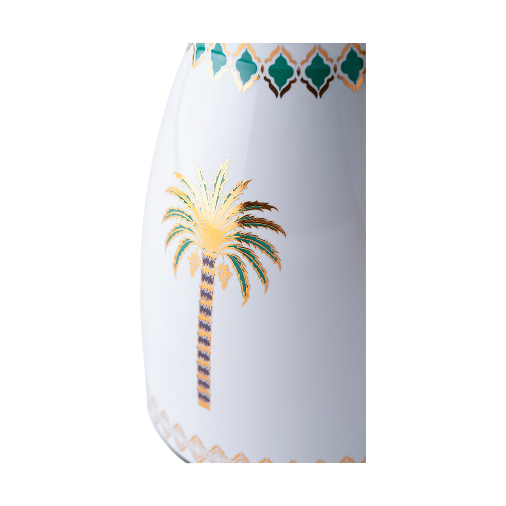 Palm Tree Thermos Gold 1L